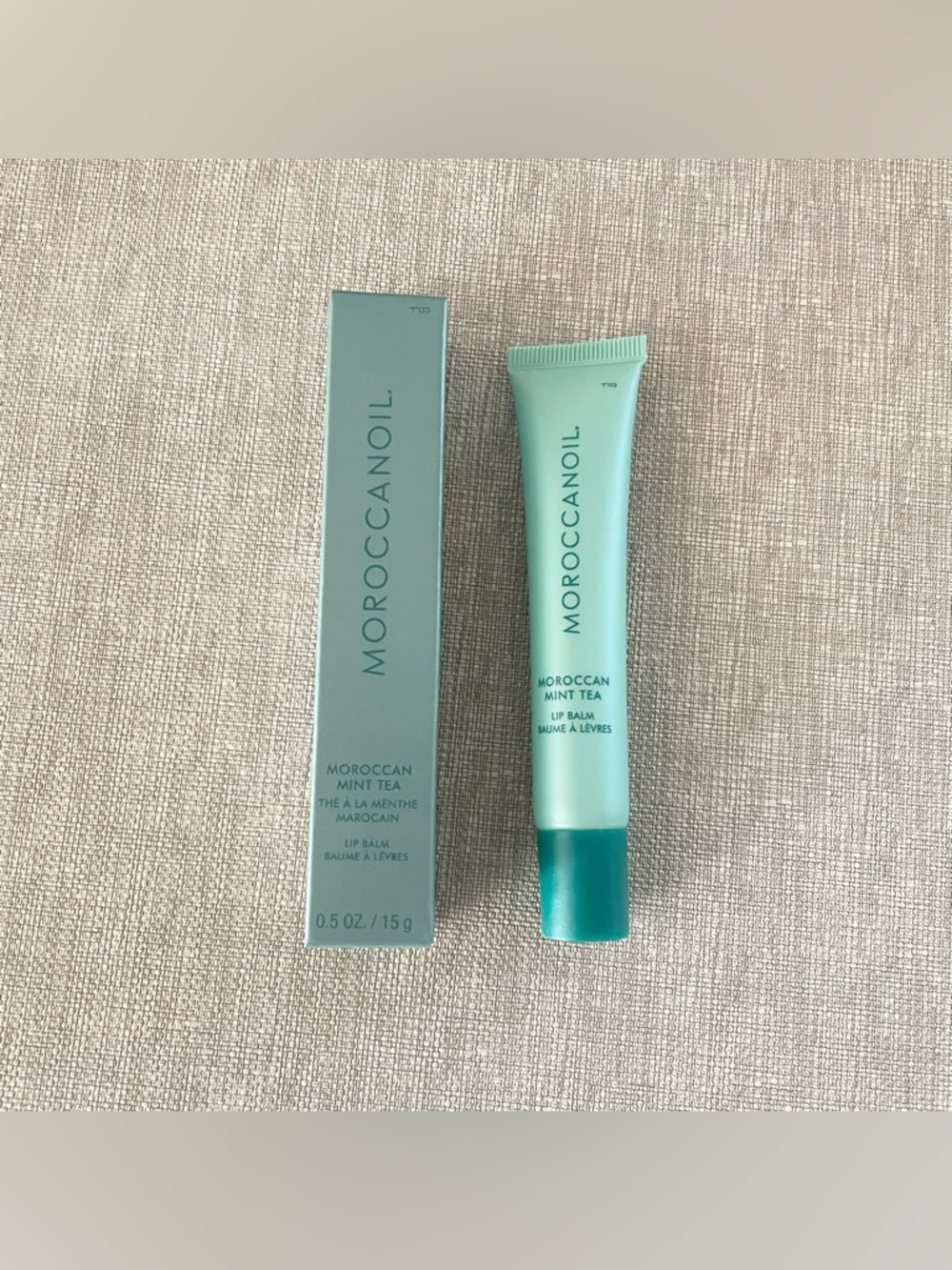 NIB Moroccanoil Moroccan Mint Tea Lip Balm